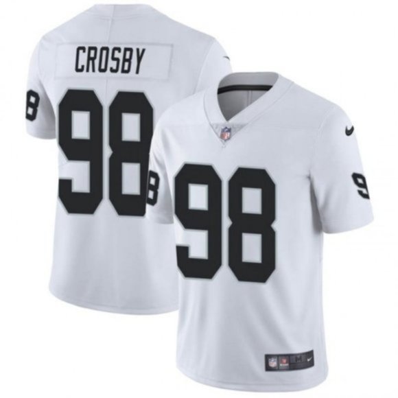 maxx crosby jersey stitched